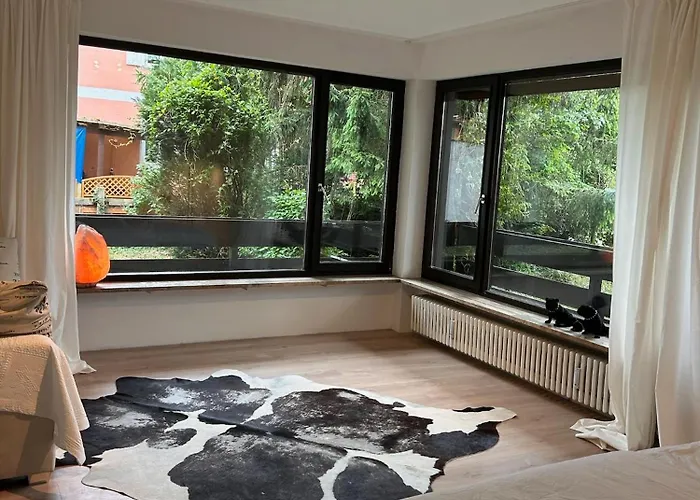 Oli Munich Suburb Garden Balcony Daire *